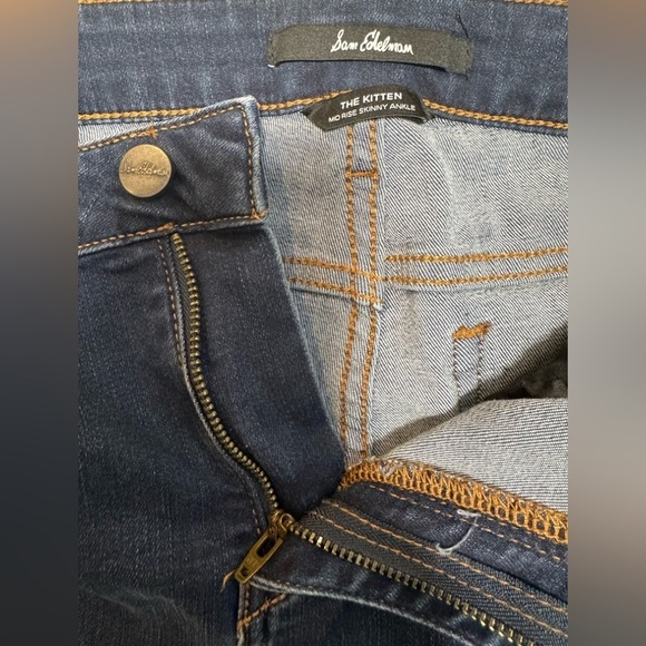 SAM EDELMAN Dark Blue Jeans (29) - Picture 5 of 6